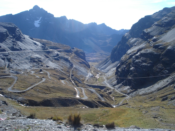 Carretera de la muerte - Bolivien